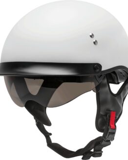 GMAX HH-65 Half Helmet Matte White XS