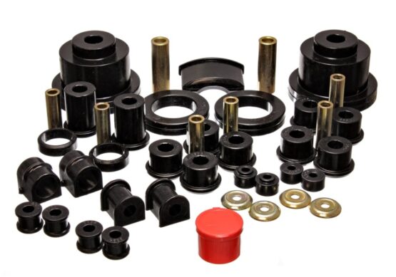 Energy Suspension Hyper-Flex Master Bushing Set Black Fits 04 Pontiac GTO