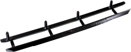 Woody's 4" Competition Carbide Wear Bars Black Pair For Arctic Cat Mini Sleds