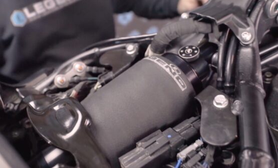 Legend Air-A M8 Softail Rear Air Suspension Black - Image 2