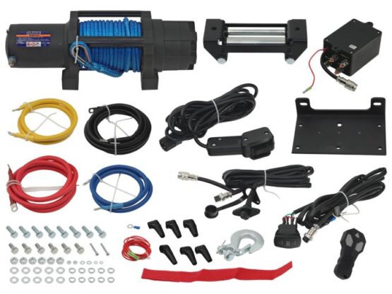 Bronco 6000 lb Wireless Winch with Synthetic Rope
