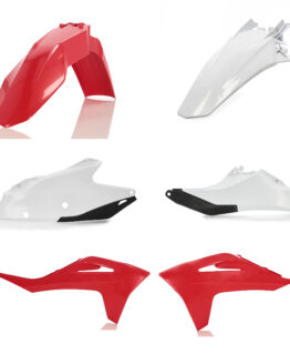 Acerbis Standard Plastic Kit White/Red/Black For Gas Gas EC 250 300 250F 350F