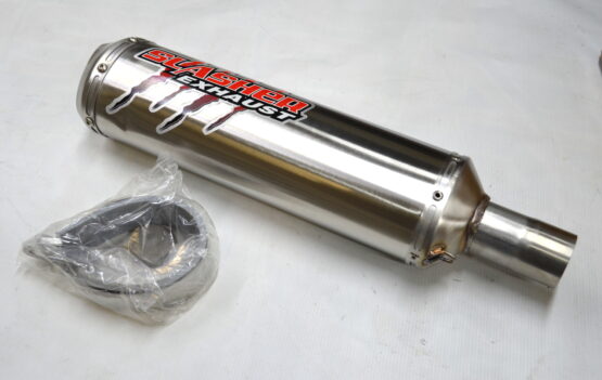 Stainless Slip On Exhaust Muffler w/SA - Image 2