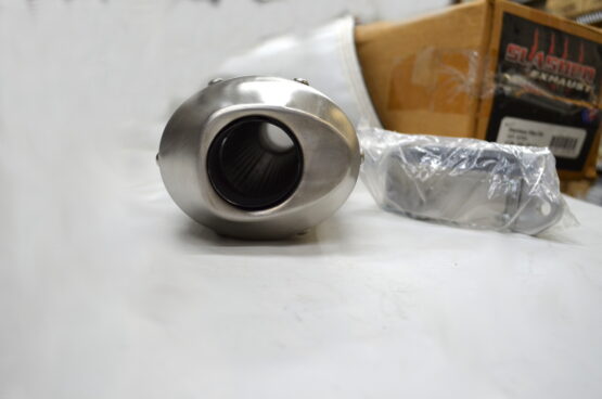 Stainless Slip On Exhaust Muffler w/SA - Image 3