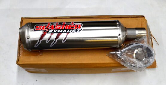 Stainless Slip On Exhaust Muffler w/SA