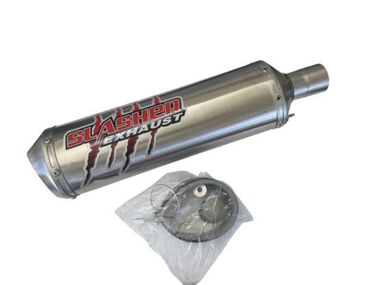Stainless Slip On Exhaust Muffler w/SA *SD* - Image 2