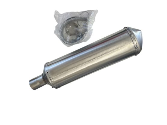 Stainless Slip On Exhaust Muffler w/SA *SD* - Image 3