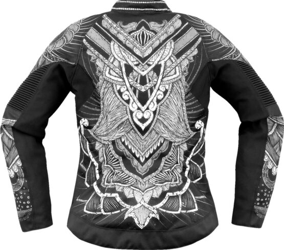 ICON Women's Overlord3 Noble Jacket XS White/Gray/Black - Image 2