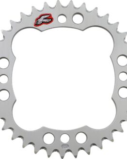 Rear Sprocket - Grooved Silver 520-37 Teeth