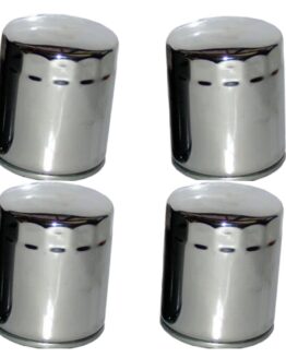 HF170C Oil Filter - Chrome - 4 Pack