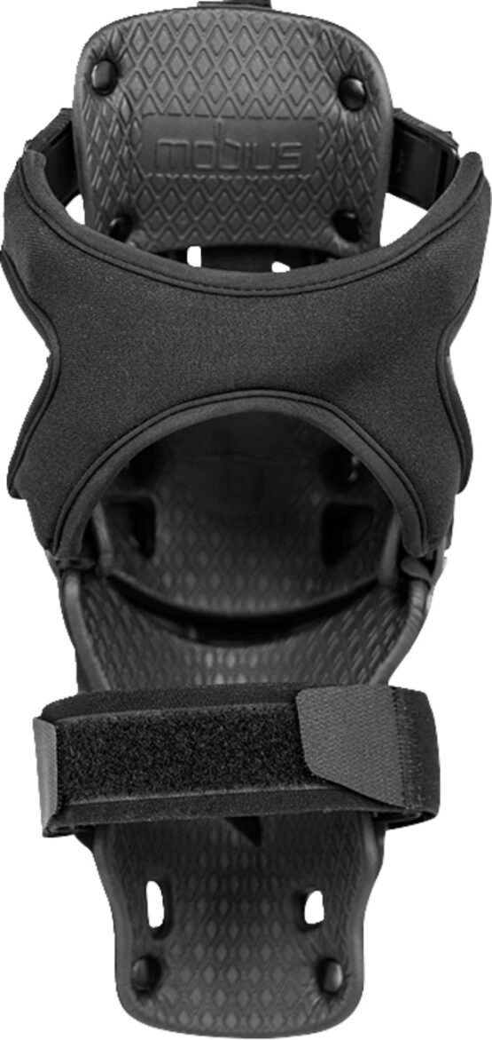 Mobius X8H Hybrid Knee Support S/M Gray Black Adult Pair - Image 2