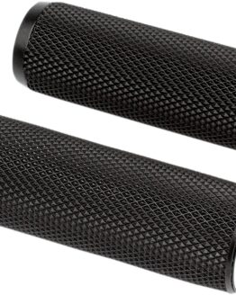 Arlen Ness Dual Ring Grips Black Cable