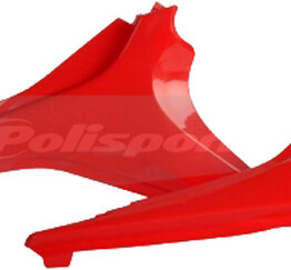 Plastic Side Number Plate - Red