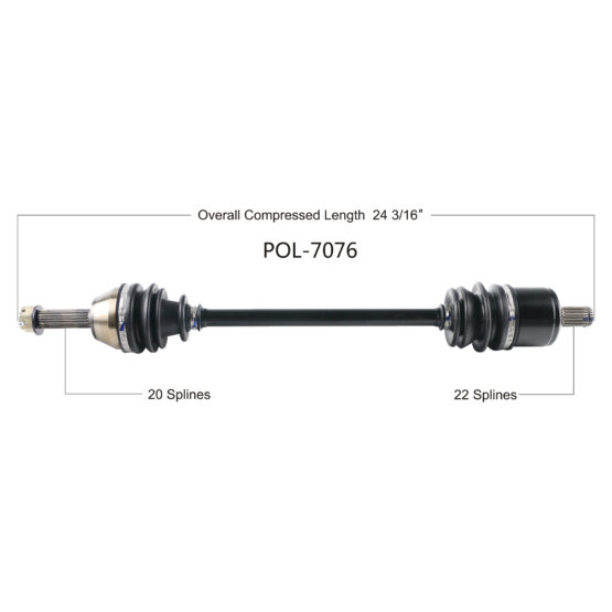 2.0 Axle Front Left/Right
