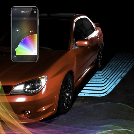 Curb FX Bluetooth - Waterproof LED Projector Welcome Light Angel Wing Style 2pc - Image 2