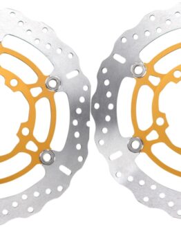 Floating Contour Front Brake Rotor Set