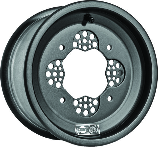 DWT Ultimate Rok-Out 2 Front Wheel 10x5 3+2 Matte Black 4/156 Bolt Pattern