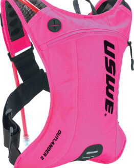 Outlander 2 1.5L Hydration System w/ Elite Bladder & Fixed Tube - Race Pink