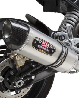 Yoshimura R-77 Full Exhaust Stainless Steel Silver Fits 18-19 BMW G310GS/R