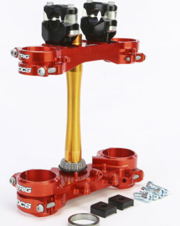 ROCS Tech Triple Clamp 22mm Red