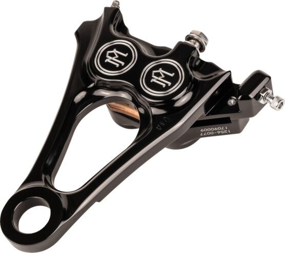 Performance Machine 4-Piston Rear Brake Caliper Contrast Cut For Harley-Davidson Softail