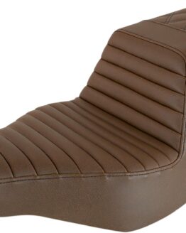 Step-Up Tuck and Roll 2-Up Seat Brown