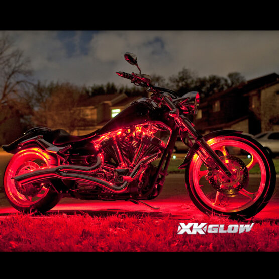 XKGLOW 7 Color LED Accent Light Kit with Remote for Motorcycle/ATV - Image 2