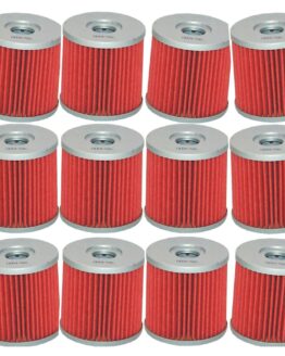 HiFloFiltro HF681 Oil Filter Replaces Hyosung 16510HN9101HAS - 12 Pack