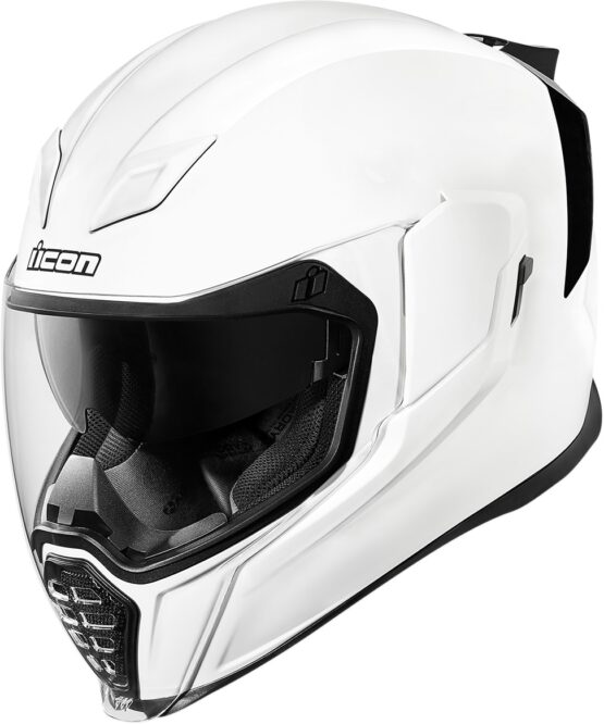 Airflite Full Face Helmet - Gloss White Large