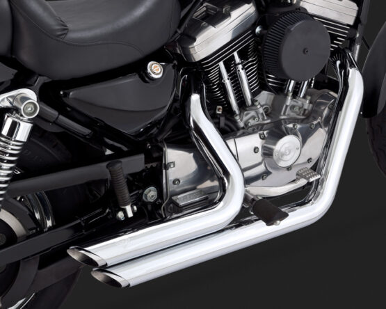 Shortshots Staggered Chrome Full Exhaust - Image 2