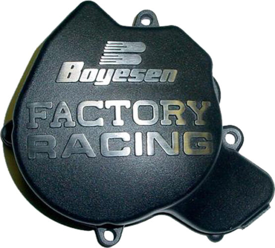 Boyesen Black Factory Ignition Cover Aluminum SC-44B Fits 05-10 KTM 250