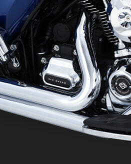 Dresser Duals Head Pipes Chrome