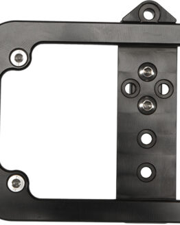 Axia Lighted License Plate Frame Bolt-On Black