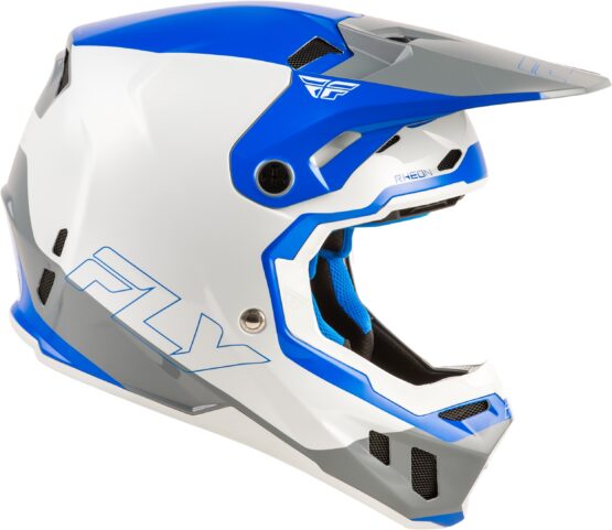 Fly Racing Formula CC Glide Helmet Blue/Light Grey/Grey XL - Image 2
