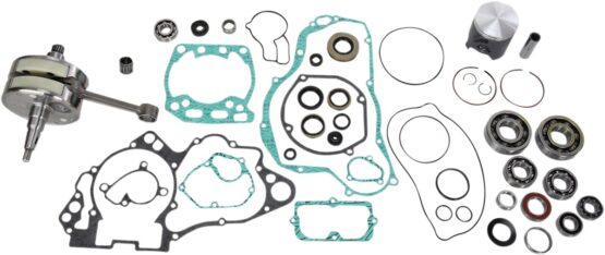 Vertex Engine Rebuild Kit w/ Crank, Piston, Gaskets Fits 03-04 RM250