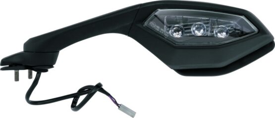 BikeMaster Left Mirror Black Replacement Fits 15-19 Yamaha YZF-R1
