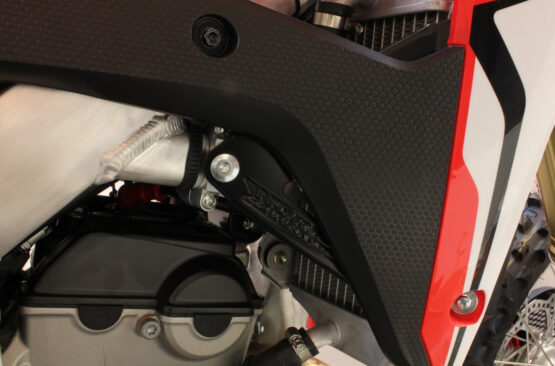 Black Aluminum Radiator Braces - Image 3