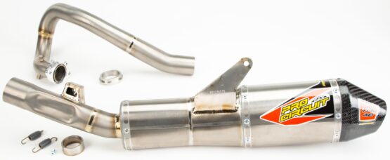 Pro Circuit Ti-6 Pro Titanium Exhaust System Honda CRF250R CRF250RX 2022-2025 - Image 2