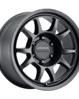 MR702 17x7.5 +50mm Offset 6x130 84.1mm CB Matte Black Wheel