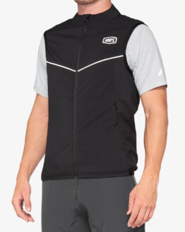 100% Corridor Stretch Vest Black Medium - Men's