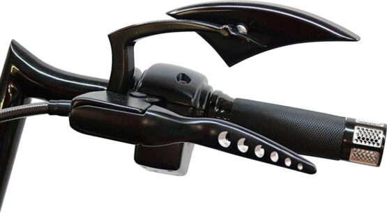 Bagger Nation Racing Hand Levers Black Harley Touring Models - Image 2