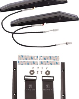 Apex Lights Smoke Running Lights - 2 Lights w/ Plug & Play Harness