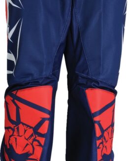 Moose Agroid Youth Mesh Pants Blue White Red Size 30 Unisex
