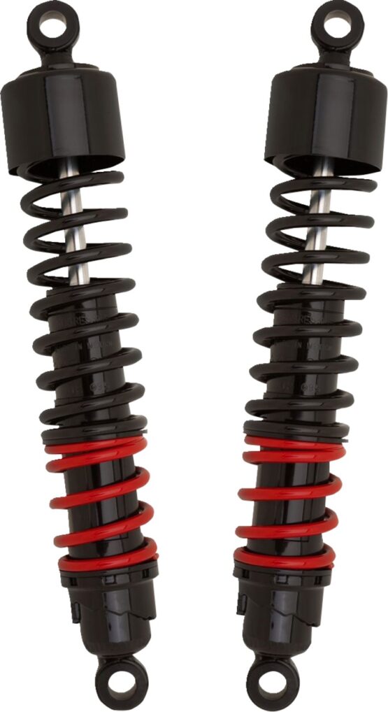 Burly Stiletto Shocks 13" Black Fits Honda Rebel