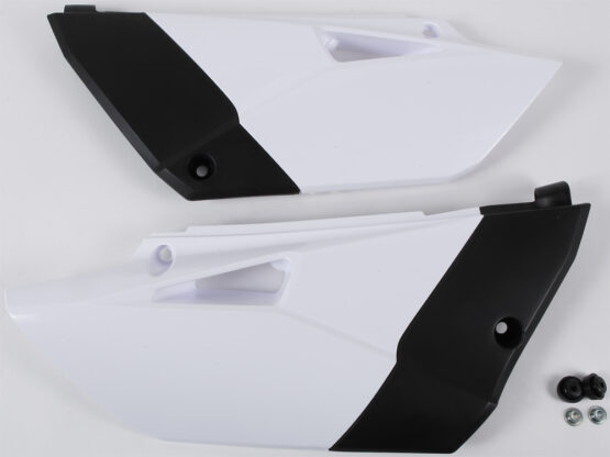 Acerbis Side Panels White Plastic 2pc Fits 15-20 Yamaha YZ85