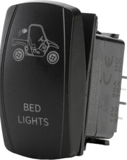 "Bed Lights" Illuminated Rocker Switch