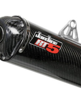 RT5 2 into 1 Carbon Fiber Slip On Exhaust Muffler