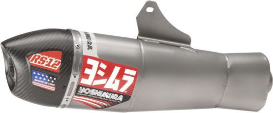 Yoshimura RS-12 Slip-On Exhaust Muffler CF Cap Fits 21-24 Honda CRF450R