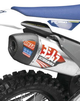 Yoshimura RS-12 Full Exhaust Aluminum/Carbon Fits 19-21 KTM/Husqvarna 250/350