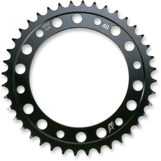 Steel 520 Rear Sprocket 42T - Black